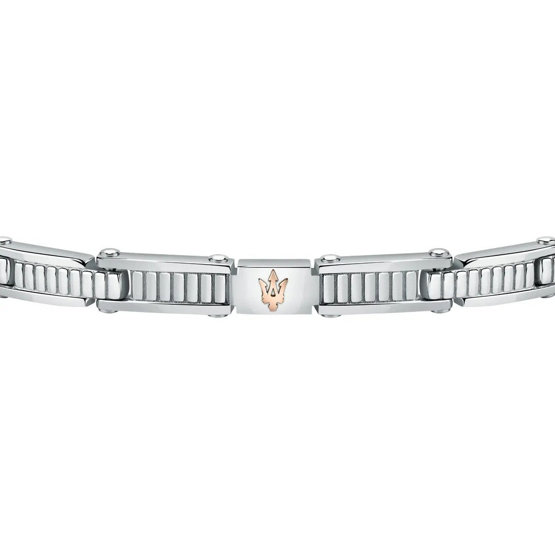 Bracciale Uomo Maserati Br. Ip Rg Trident Logo - JM421ATK18 - Gioielleria De Patto