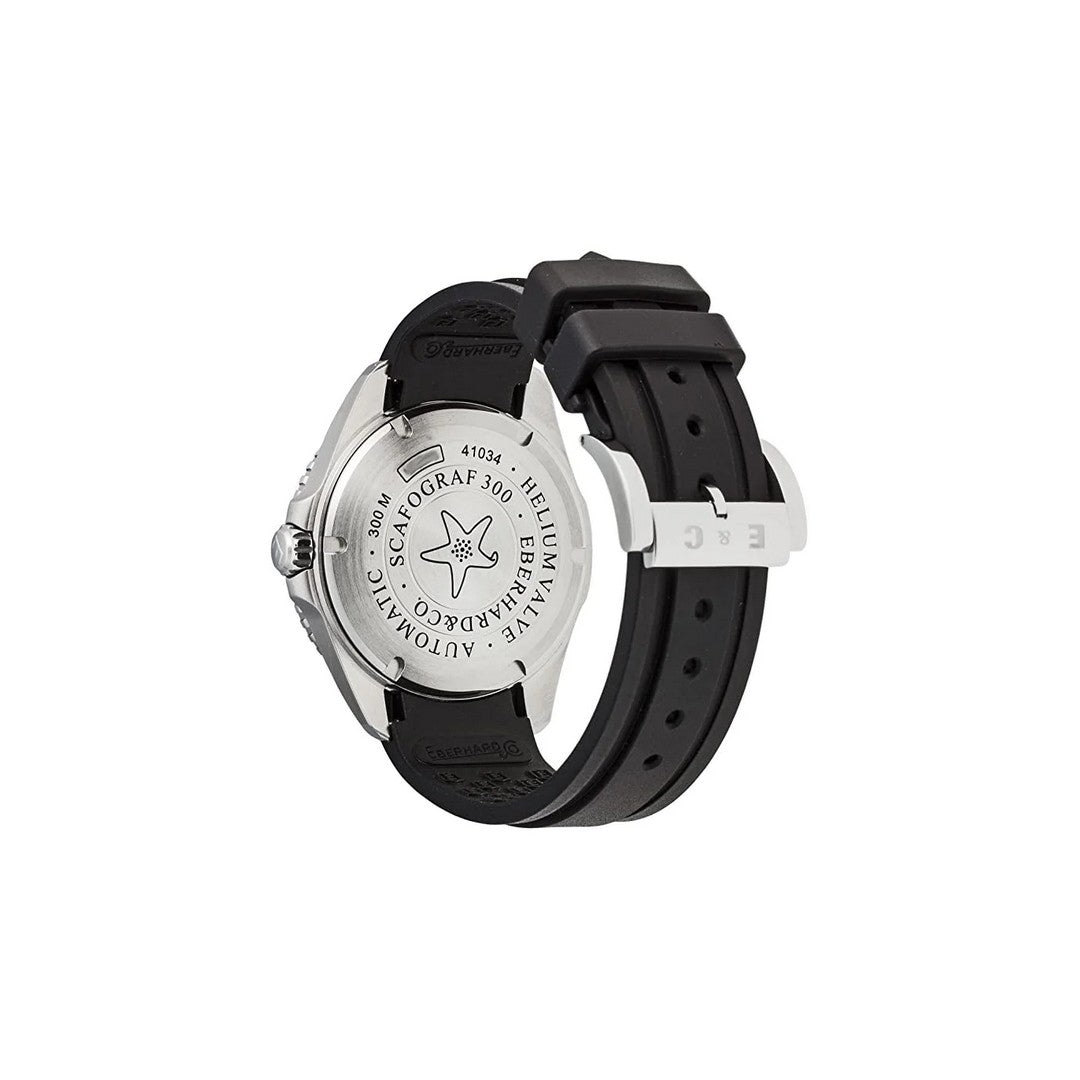 Orologio Uomo Eberhard Scafograf 300 MCMLIX Nero - 41034.VS CA2C N - Gioielleria De Patto