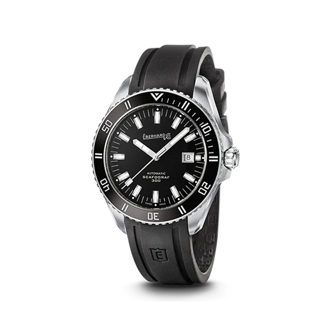 Orologio Uomo Eberhard Scafograf 300 MCMLIX Nero - 41034.VS CA2C N