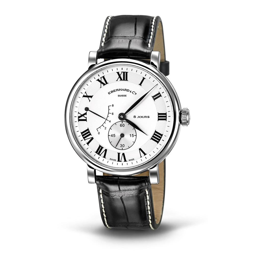 Orologio Meccanico Uomo Eberhard 8 Jours Grande Taille - 21027 CP - Gioielleria De Patto