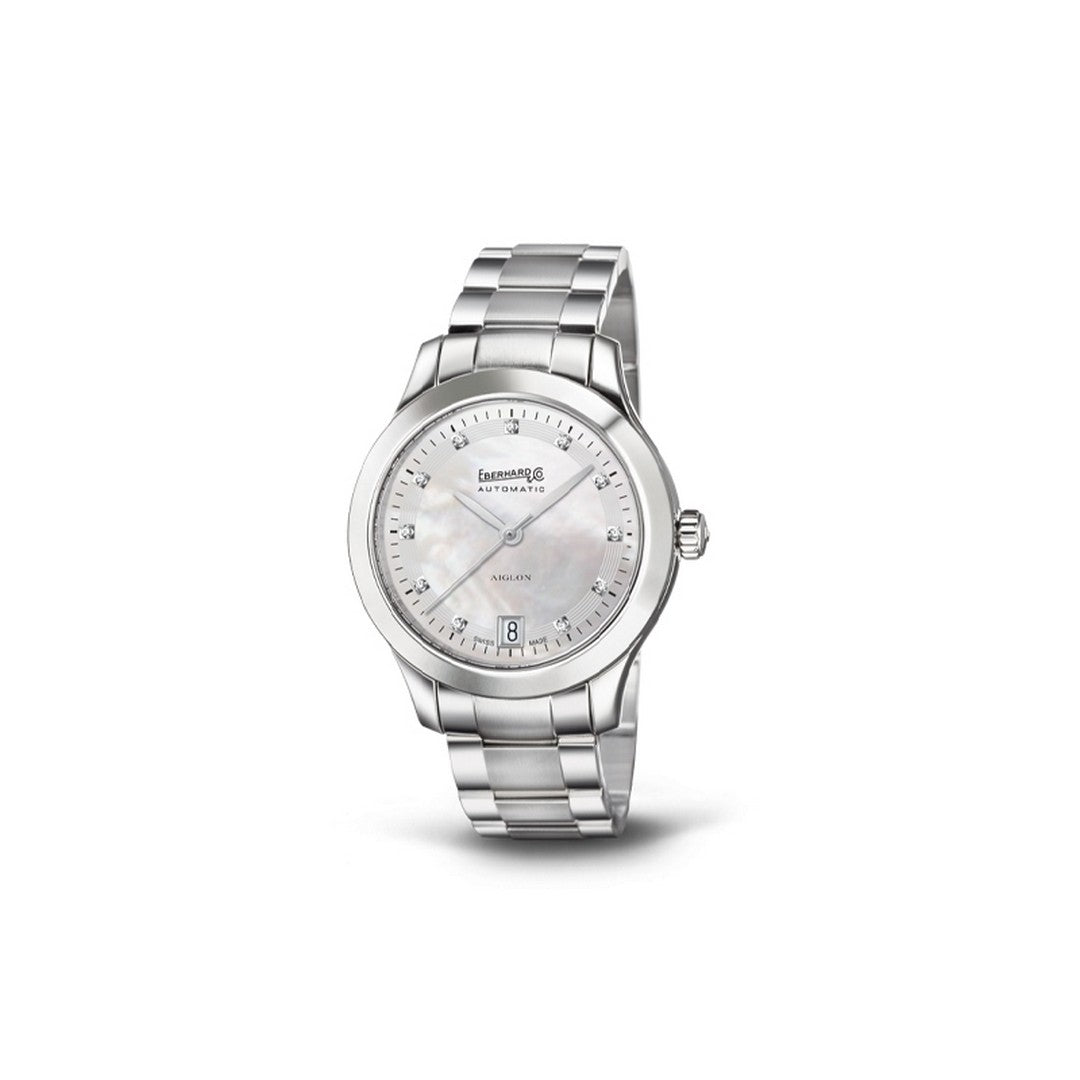 Orologio Donna Eberhard Aiglon Dame Quadrante in Madreperla Bianca - 41035.S CAQB - Gioielleria De Patto