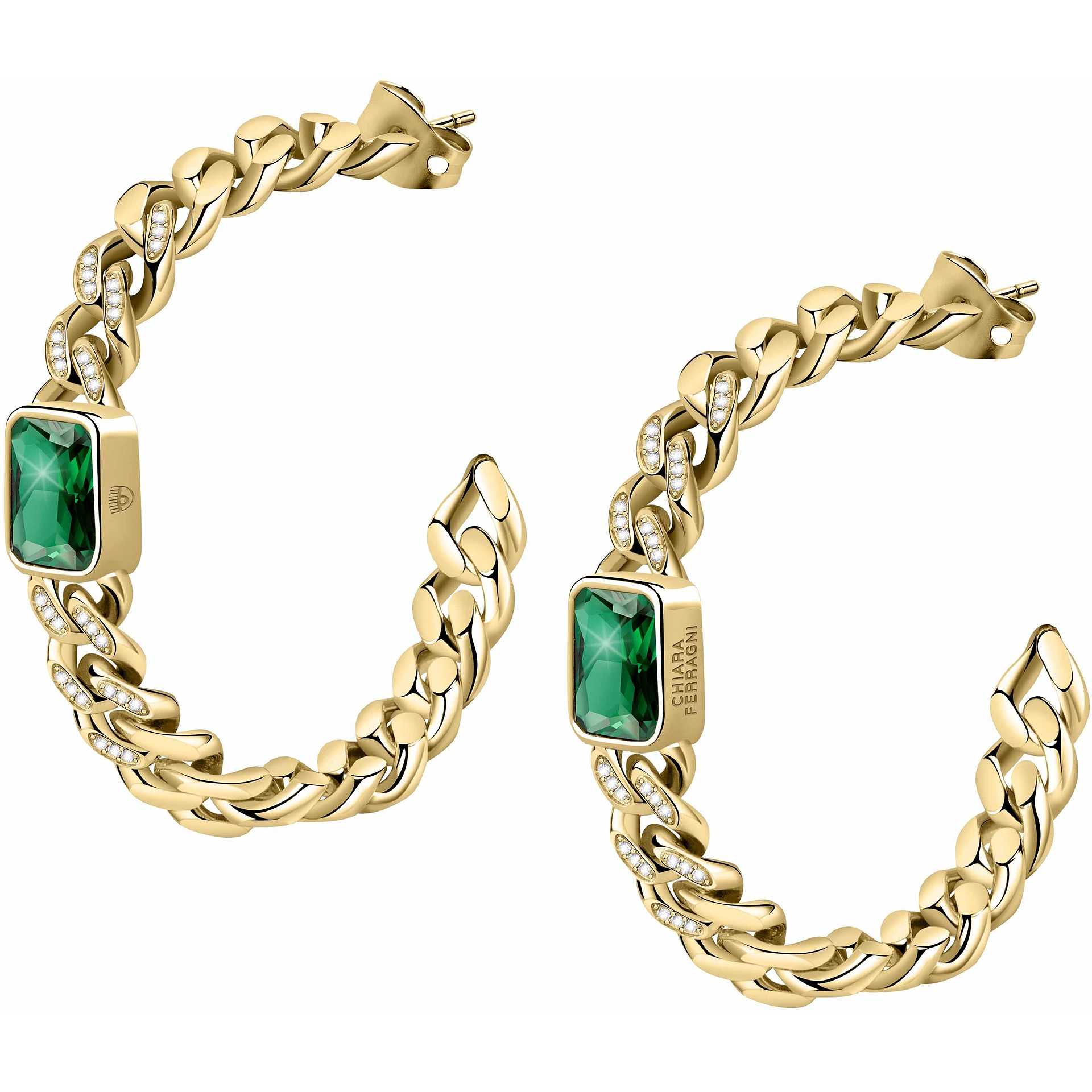 Orecchini Donna Chiara Ferragni Bossy Chain, J19AUW33 - Gioielleria De Patto