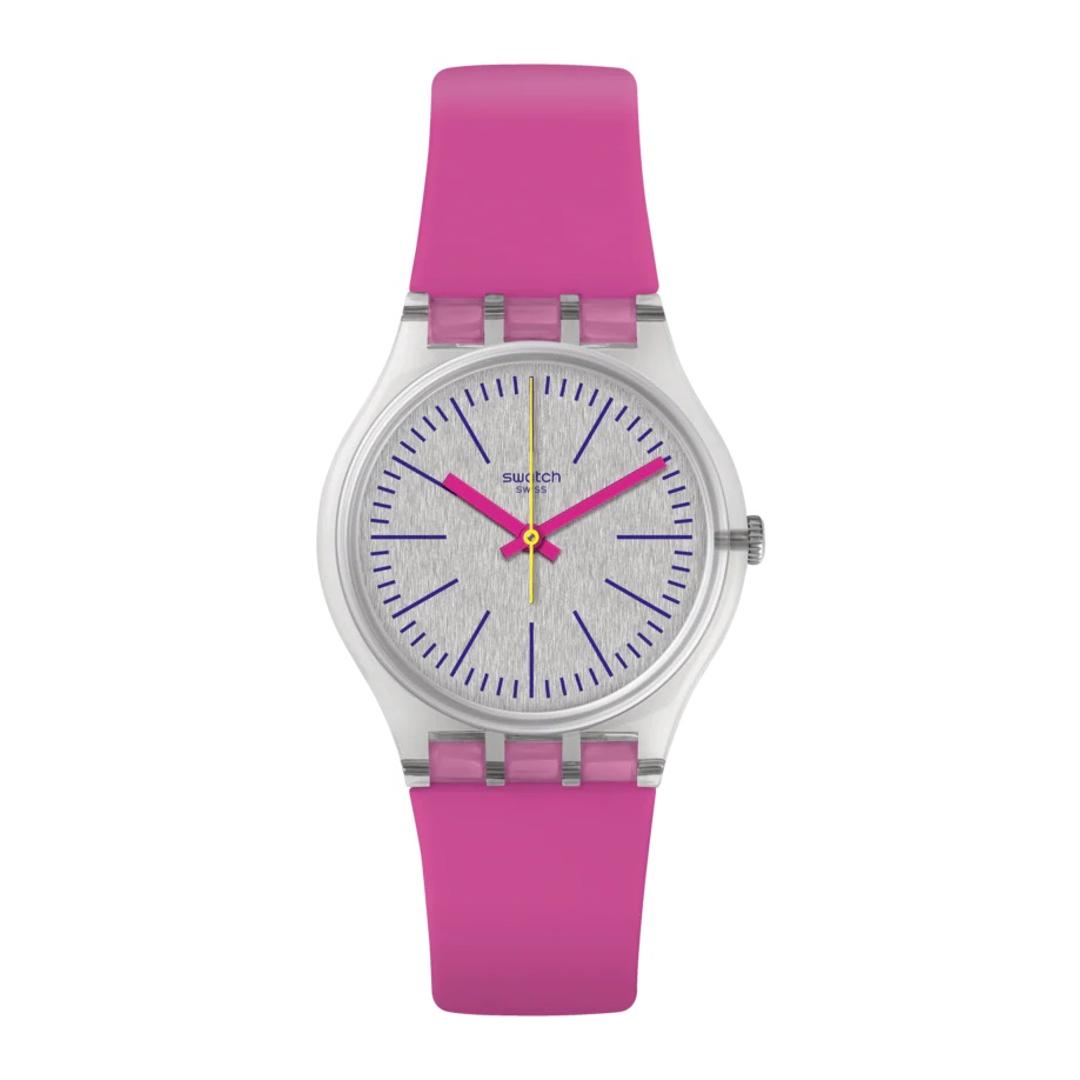 Orologio Donna Swatch Fluo Pinky - GE256 - Gioielleria De Patto