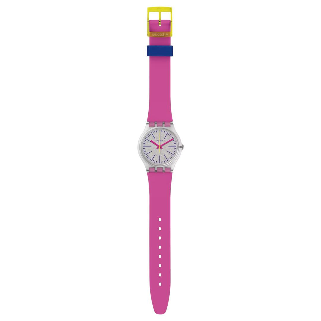 Orologio Donna Swatch Fluo Pinky - GE256 - Gioielleria De Patto