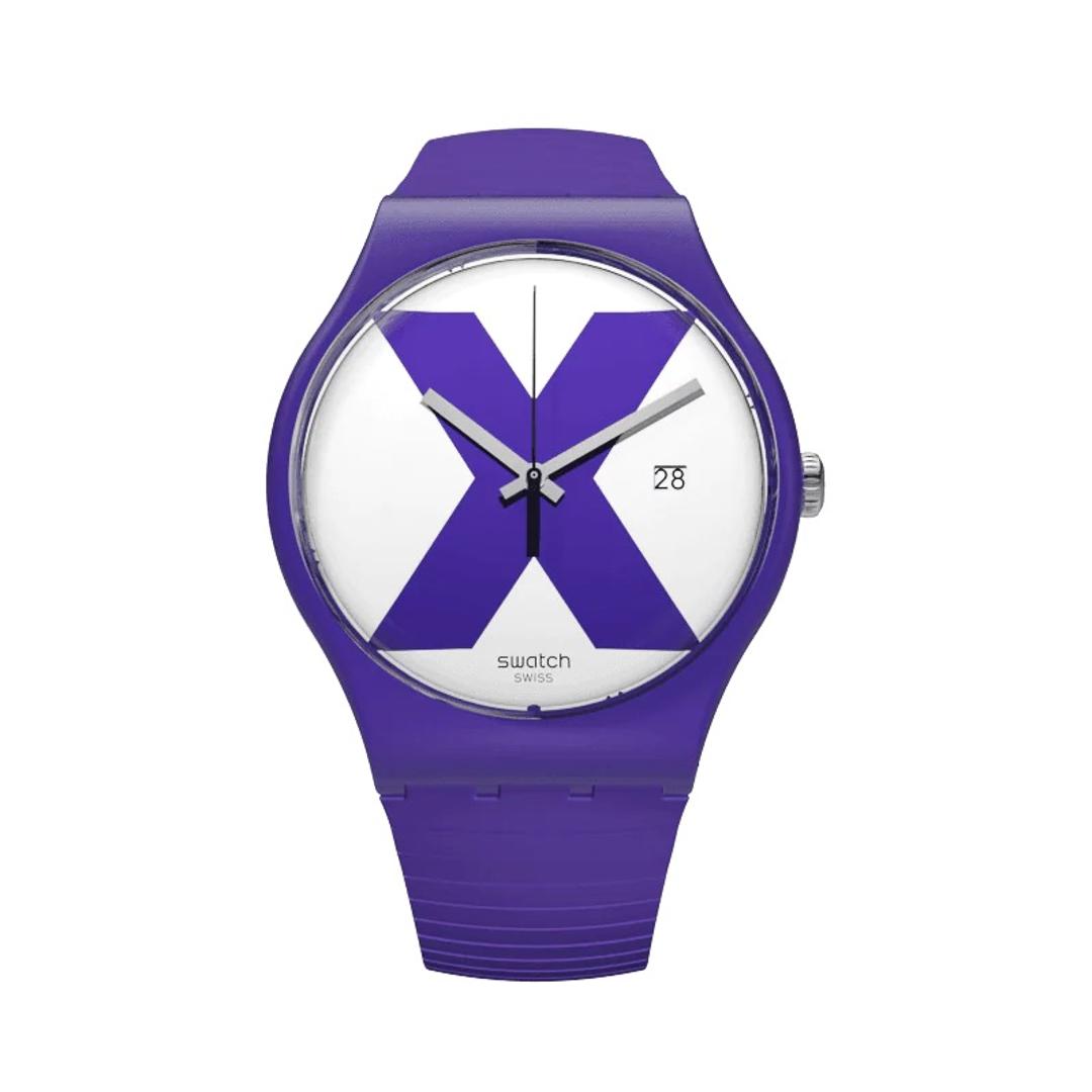 Purple Swatch Watch outlet