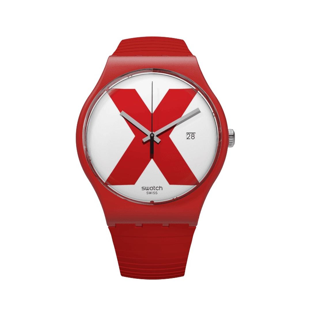 Orologio Unisex Swatch Xx-Rated Red - SUOR400 - Gioielleria De Patto