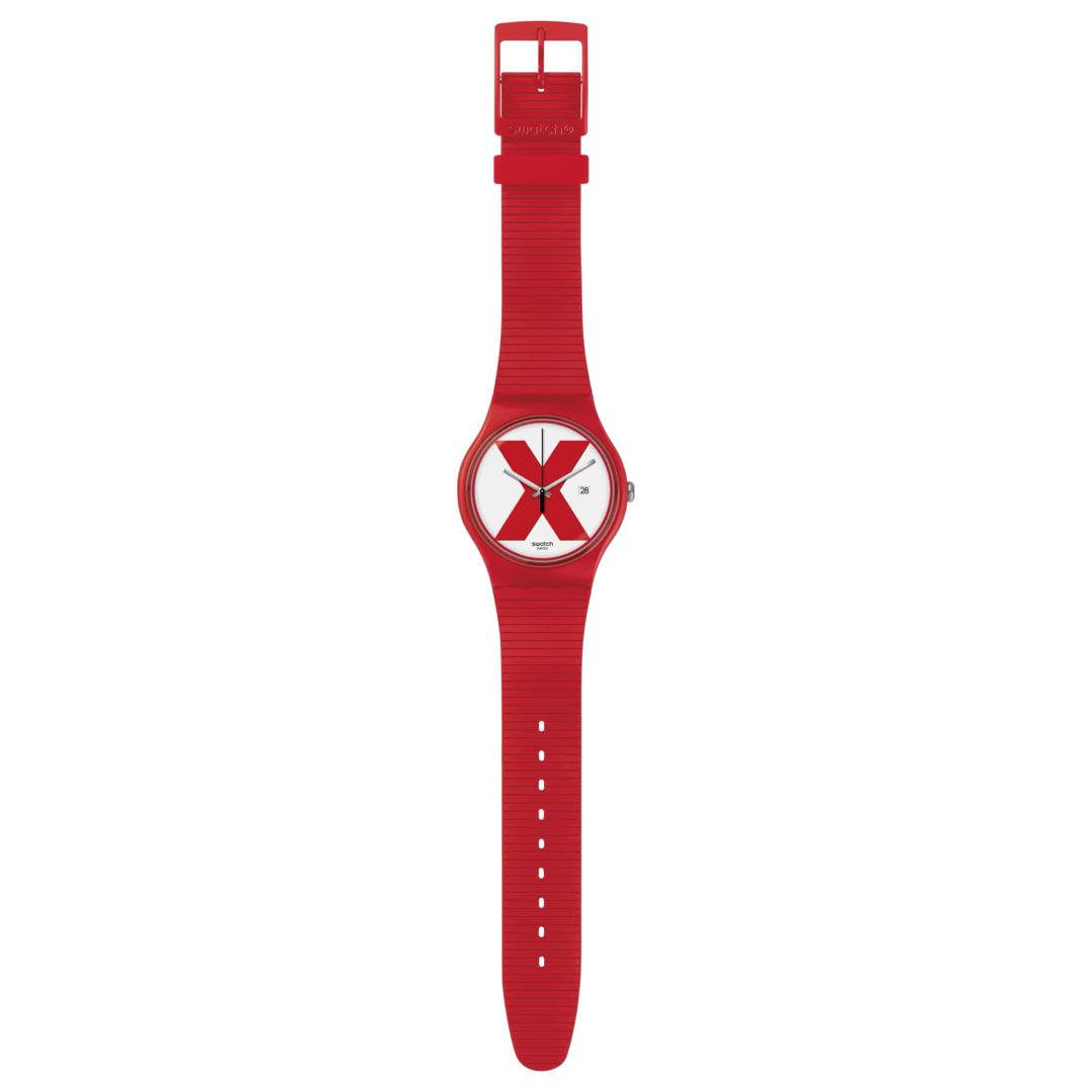Orologio Unisex Swatch Xx-Rated Red - SUOR400 - Gioielleria De Patto