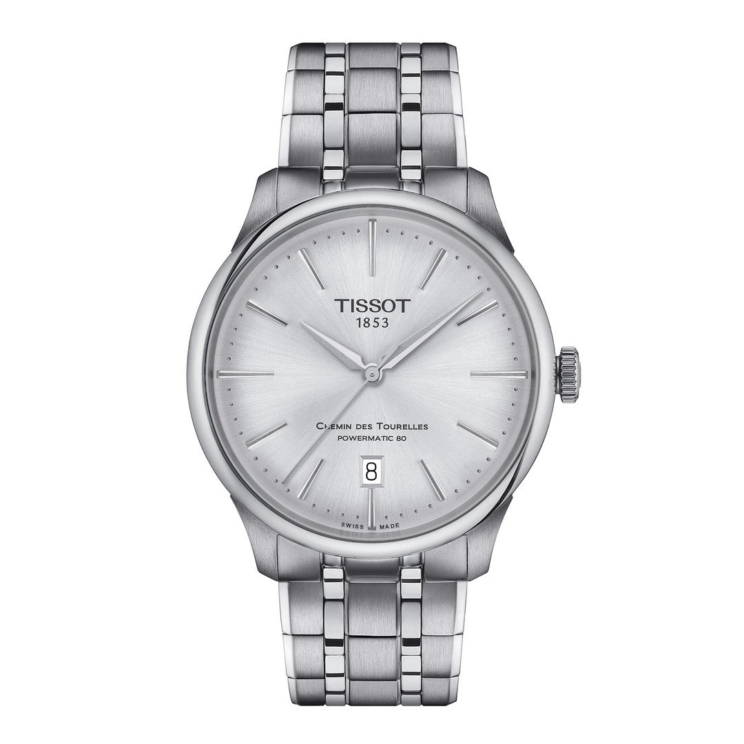 Tissot Orologio Unisex Chemin des Tourelles Powermatic 80 39mm, T1398071103100