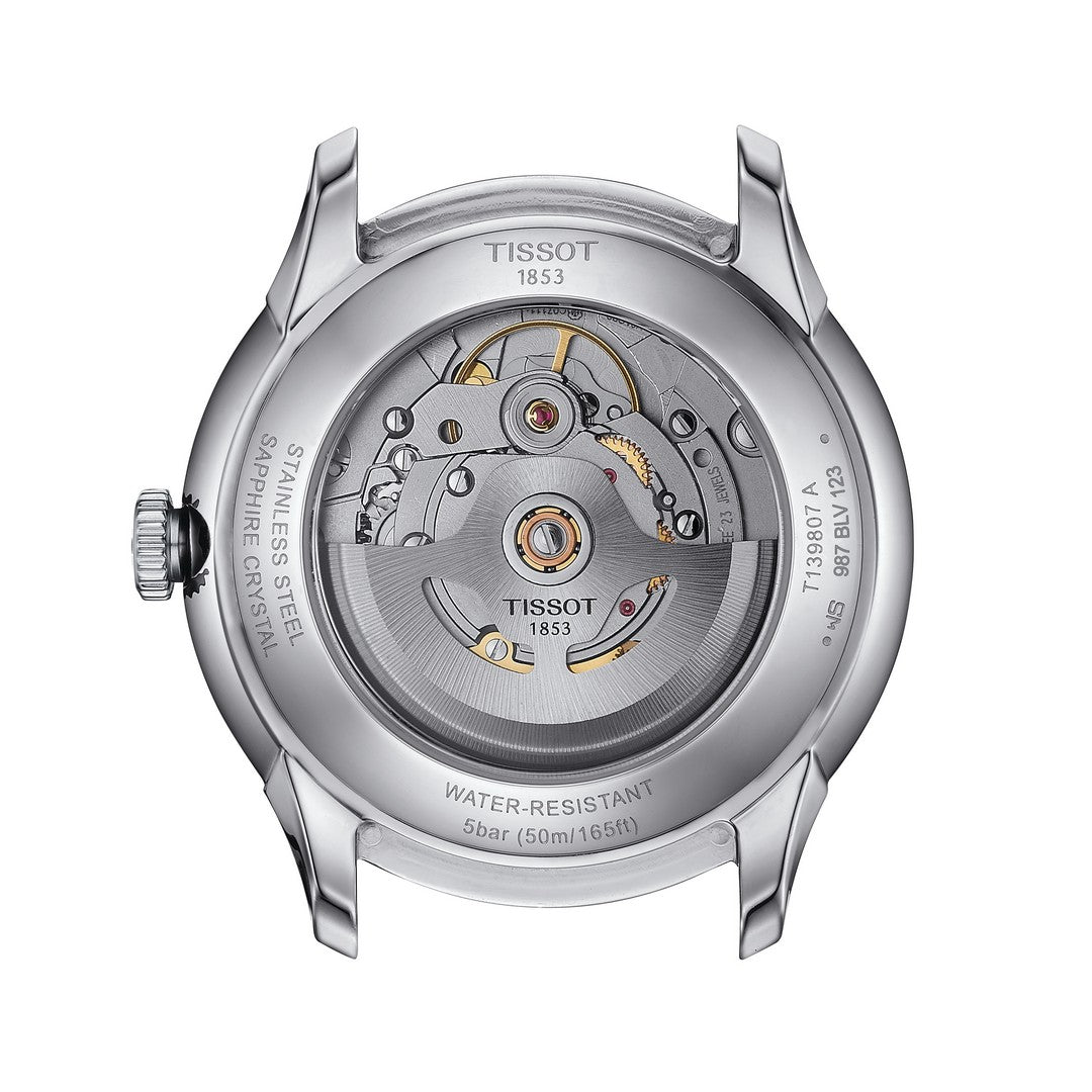 Tissot Orologio Unisex Chemin des Tourelles Powermatic 80 39mm, T1398071103100