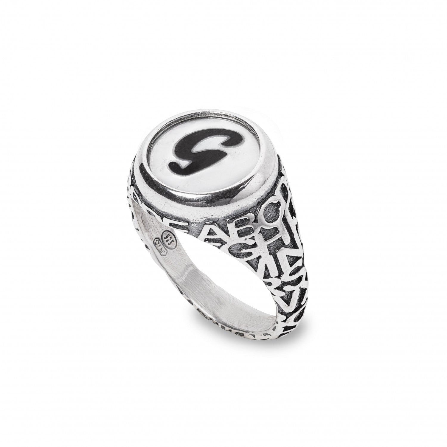 Anello Donna Gerardo Sacco Linea Lettera "G" - 28030G - Gioielleria De Patto