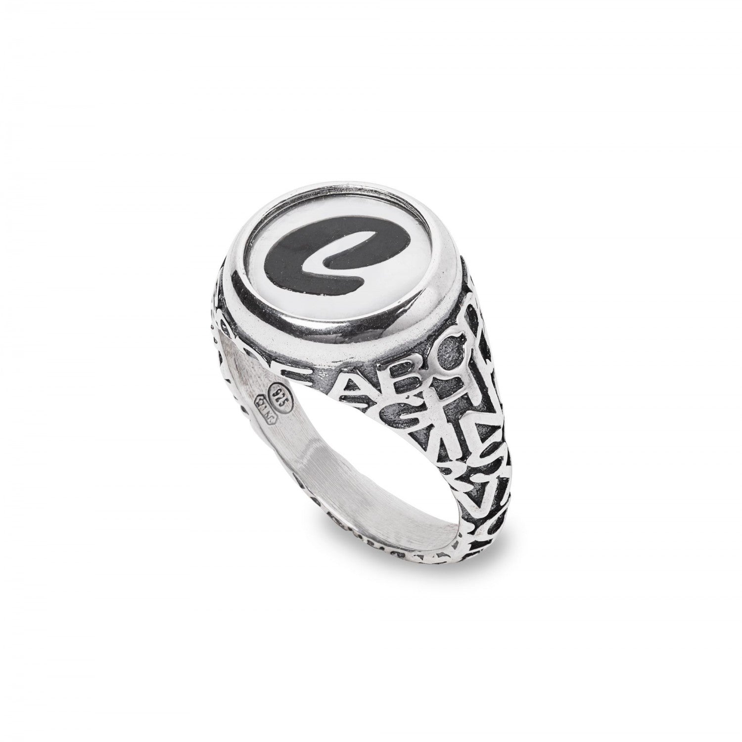 Anello Donna Gerardo Sacco Linea Lettere "C" - 28030C - Gioielleria De Patto