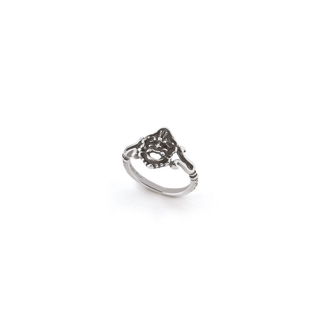 Anello Donna Gerardo Sacco con maschera - 39767 - Gioielleria De Patto