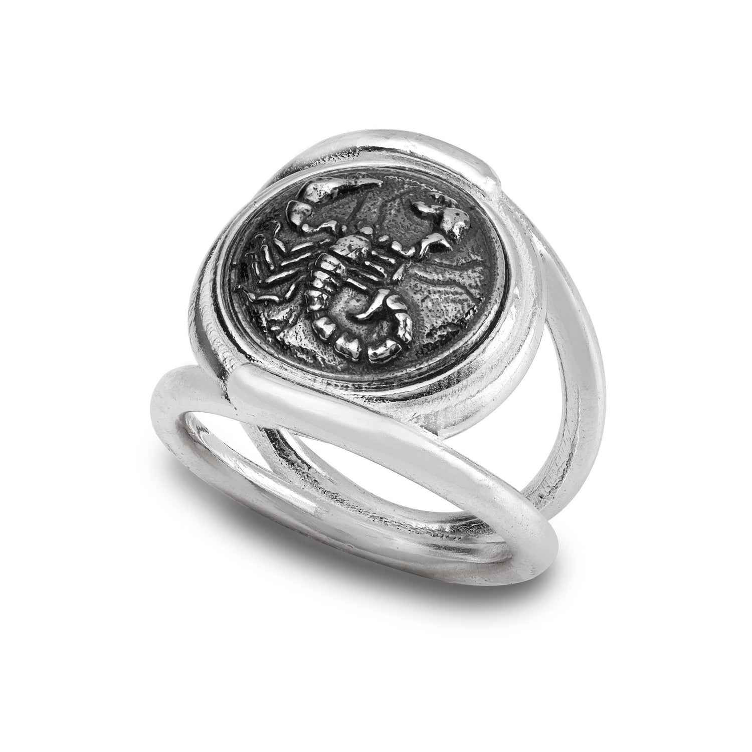 Anello Donna Gearado Sacco Linea Segni Zodiacali "scorpione" - 30008 - Gioielleria De Patto