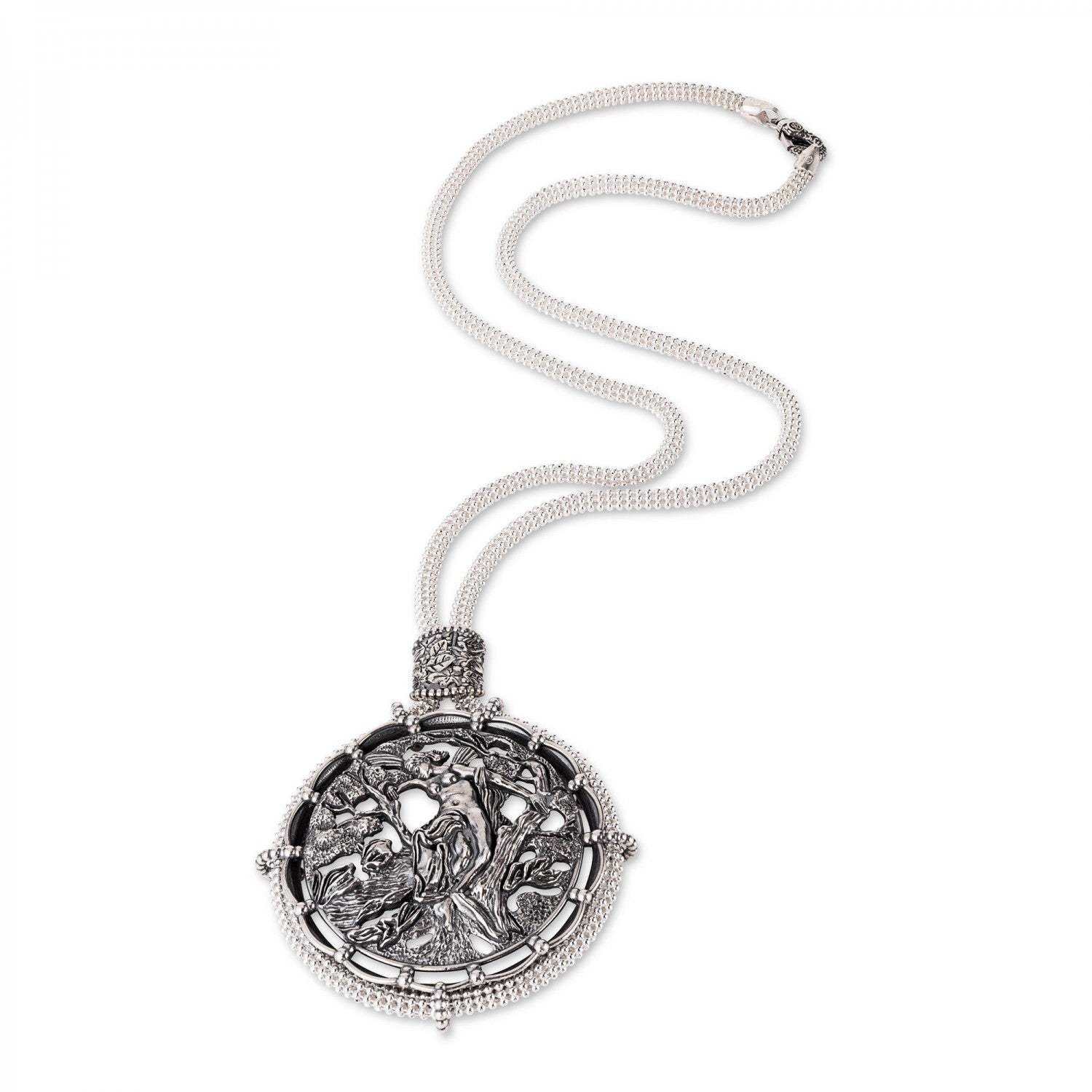 Collana Donna Gerardo Sacco con Scultura Mitologica - 33545 - Gioielleria De Patto