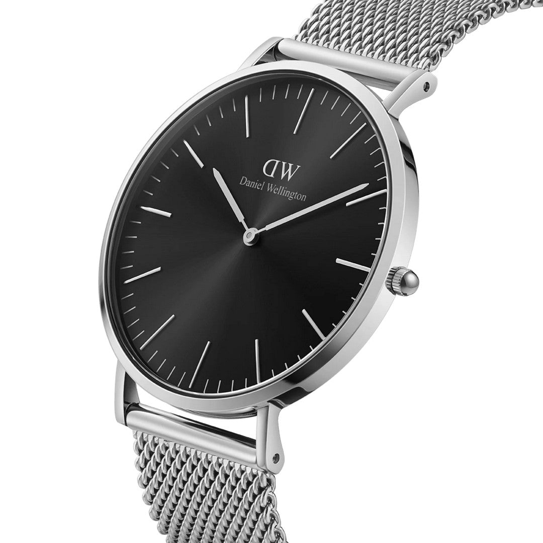 Orologio Uomo Daniel Wellington Mesh Onyx - DW00100629 - Gioielleria De Patto