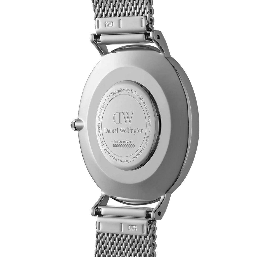 Orologio Uomo Daniel Wellington Mesh Onyx - DW00100629 - Gioielleria De Patto