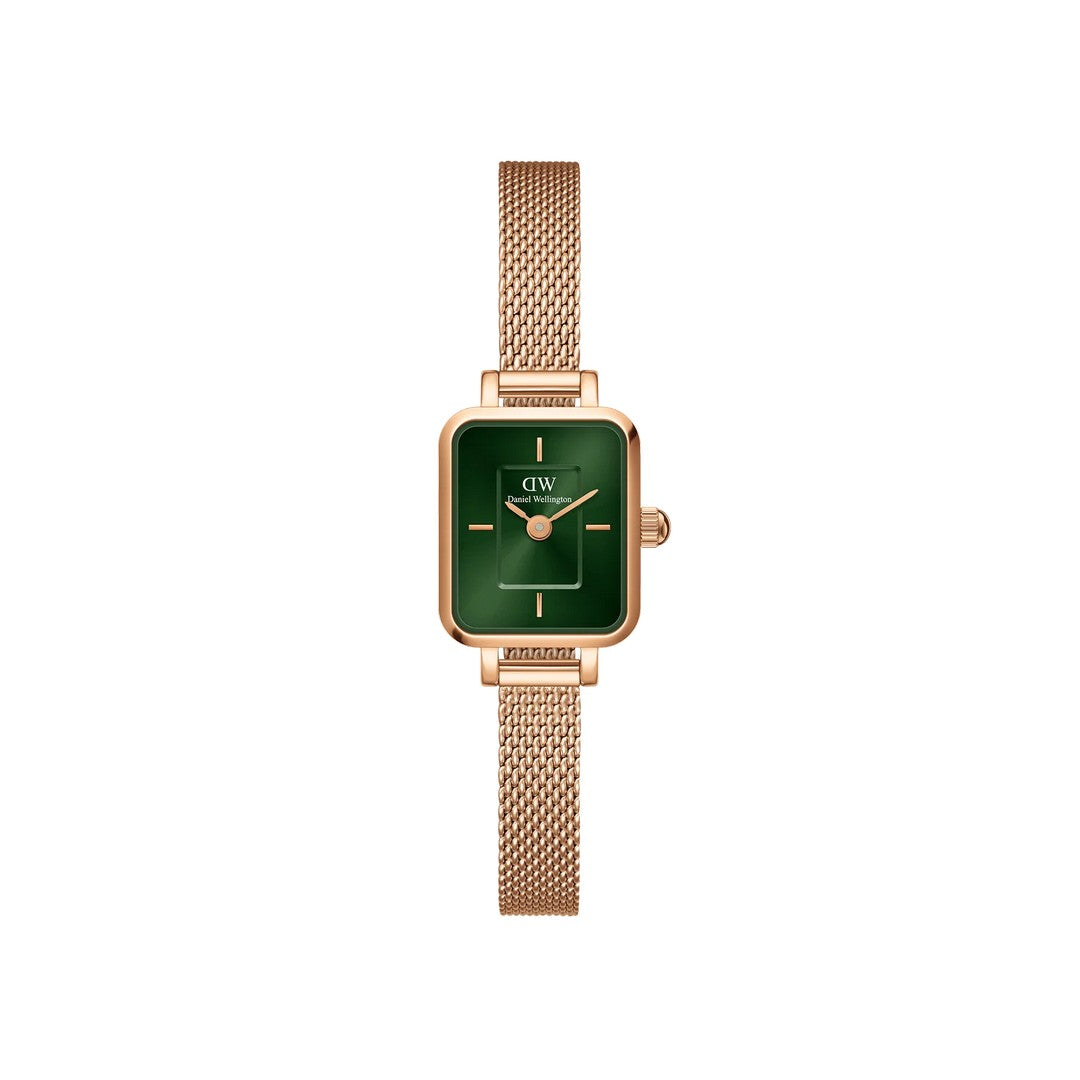 Orologio Donna Daniel Wellington Quadro Mini Melrose Emerald - DW00100648 - Gioielleria De Patto