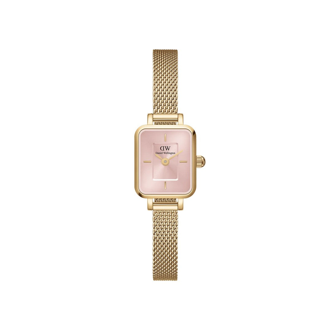 Orologio Donna Daniel Wellington Quadro Mini Evergold Blush - DW00100655 - Gioielleria De Patto