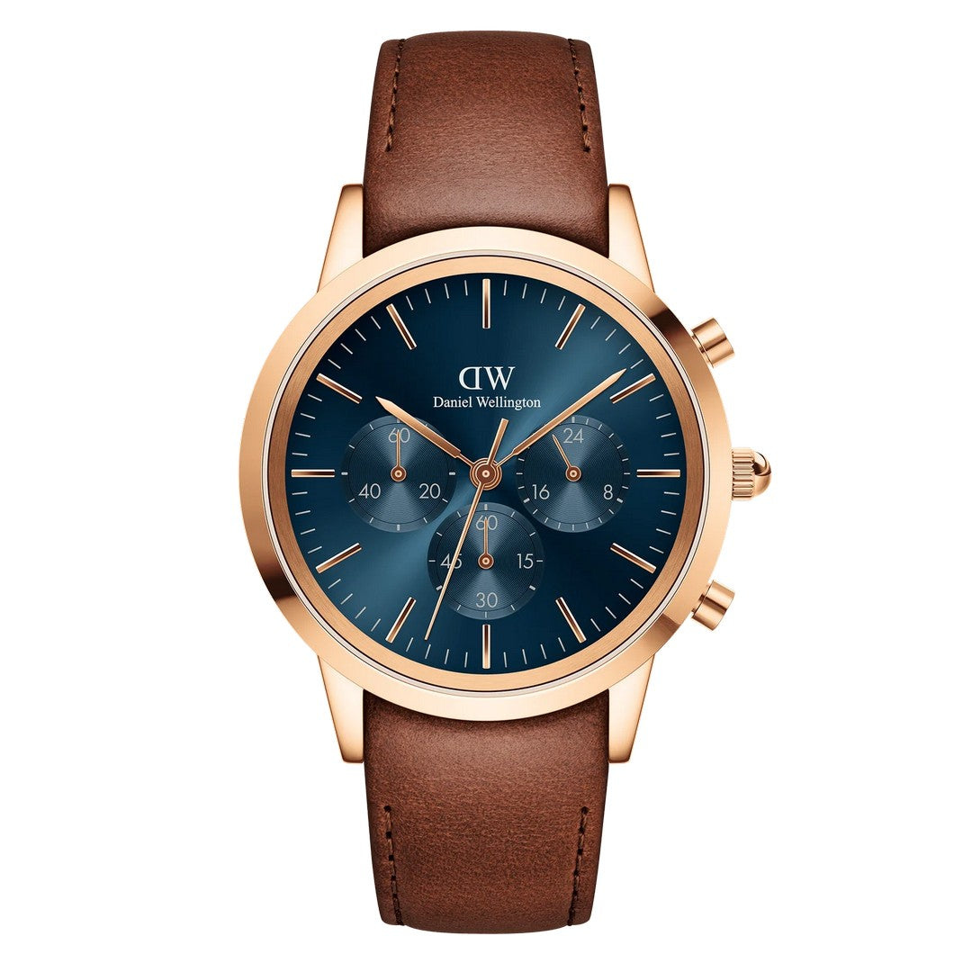 Orologio Uomo Daniel Wellington Iconic Chronograph St Mawes Arctic Rg - DW00100639 - Gioielleria De Patto