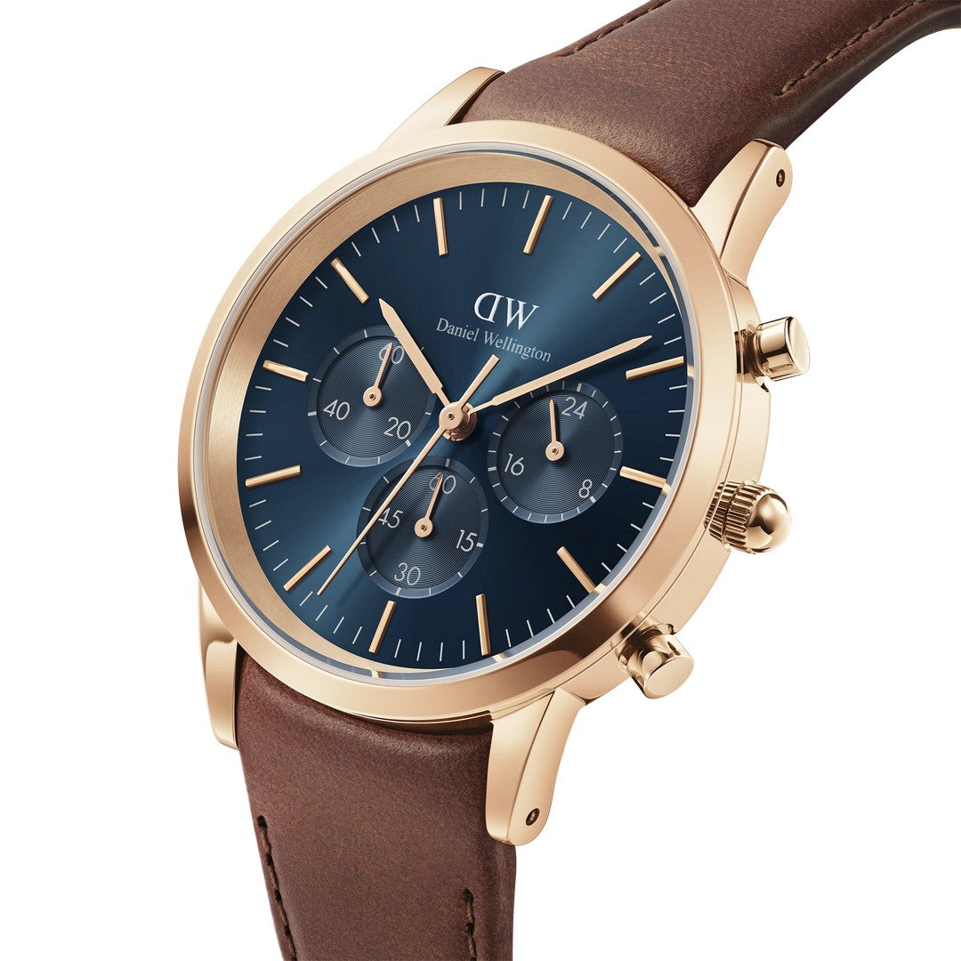 Orologio Uomo Daniel Wellington Iconic Chronograph St Mawes Arctic Rg - DW00100639 - Gioielleria De Patto