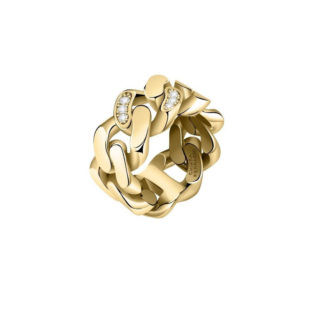 Anello Donna Chiara Ferragni Bossy Chain - J19AUW050 - Gioielleria De Patto