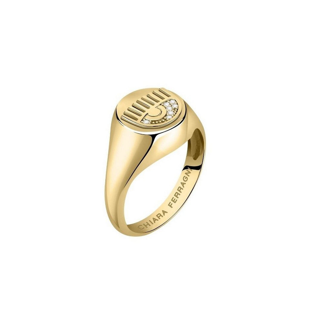 Anello Donna Chiara Ferragni BOSSY CHAIN RING SIZE012 - J19AUW440 - Gioielleria De Patto