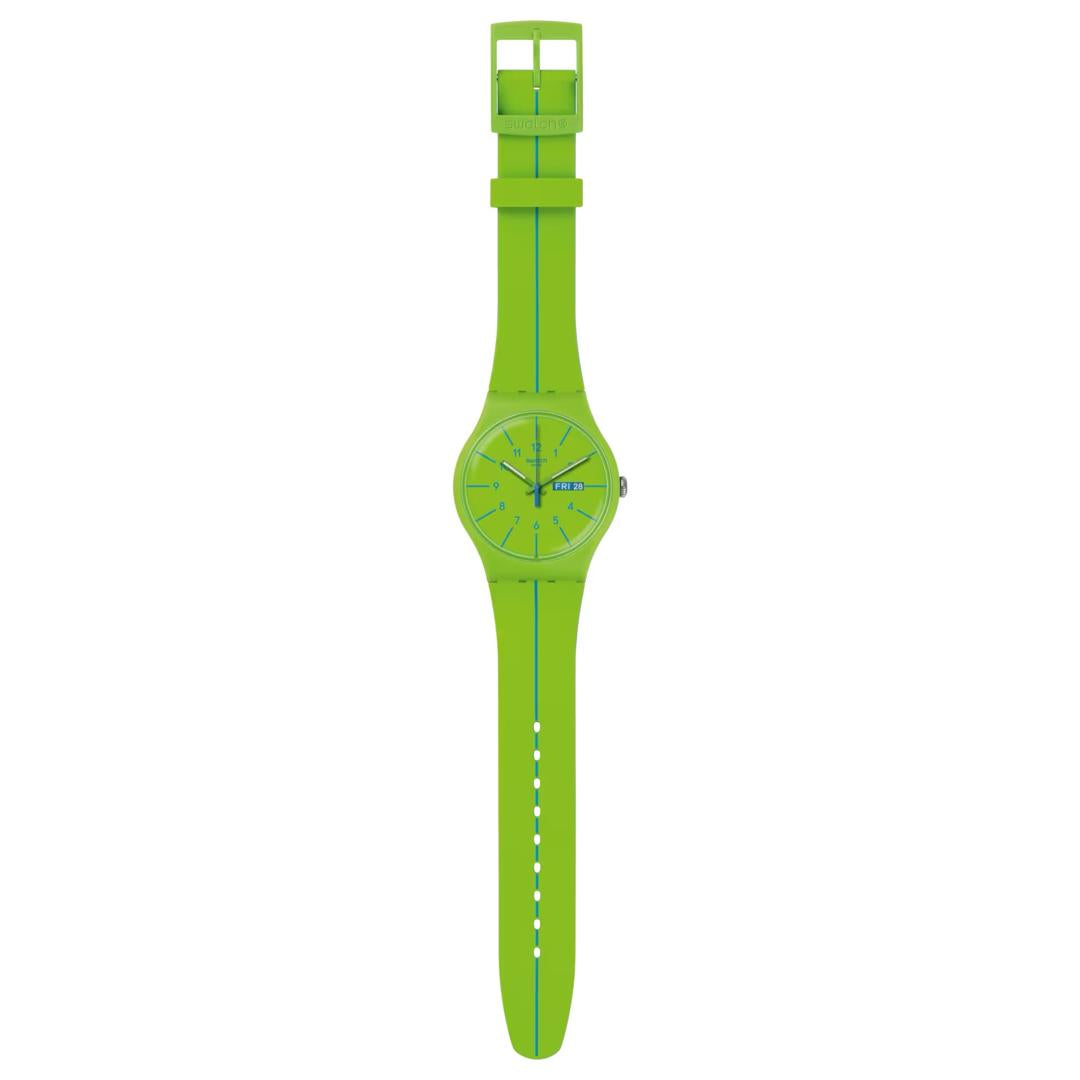 Orologio Unisex Swatch Verde Azul - SUOG707 - Gioielleria De Patto