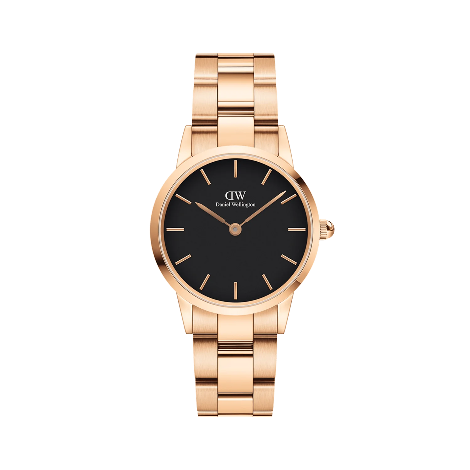 Orologio Unisex Daniel Wellington - Iconic Link RG Black DW00100214 - Gioielleria De Patto