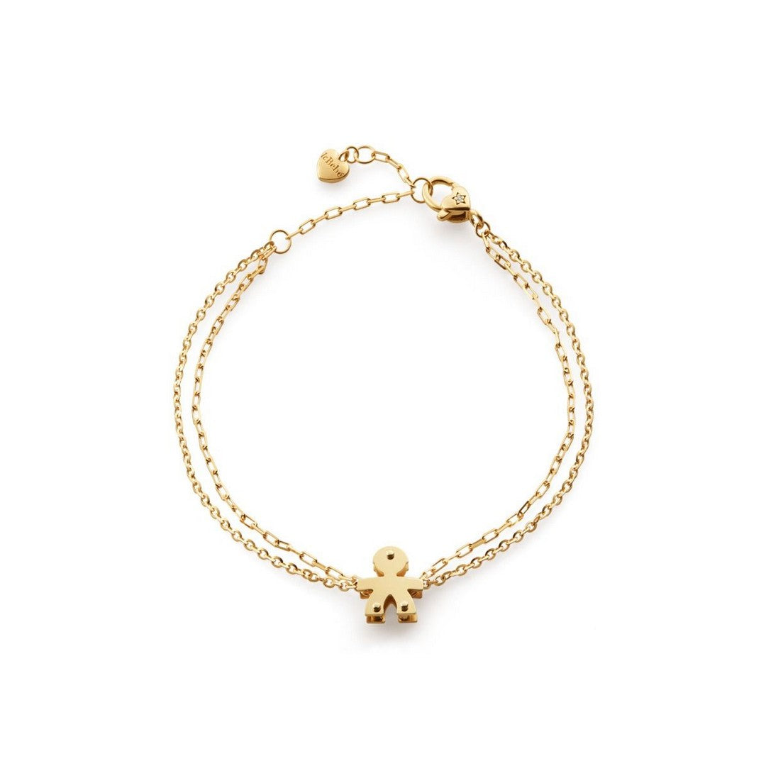 Bracciale Donna leBebè I Mini Bracciale Bimbo Oro Giallo e Diamante - LBB520 - Gioielleria De Patto