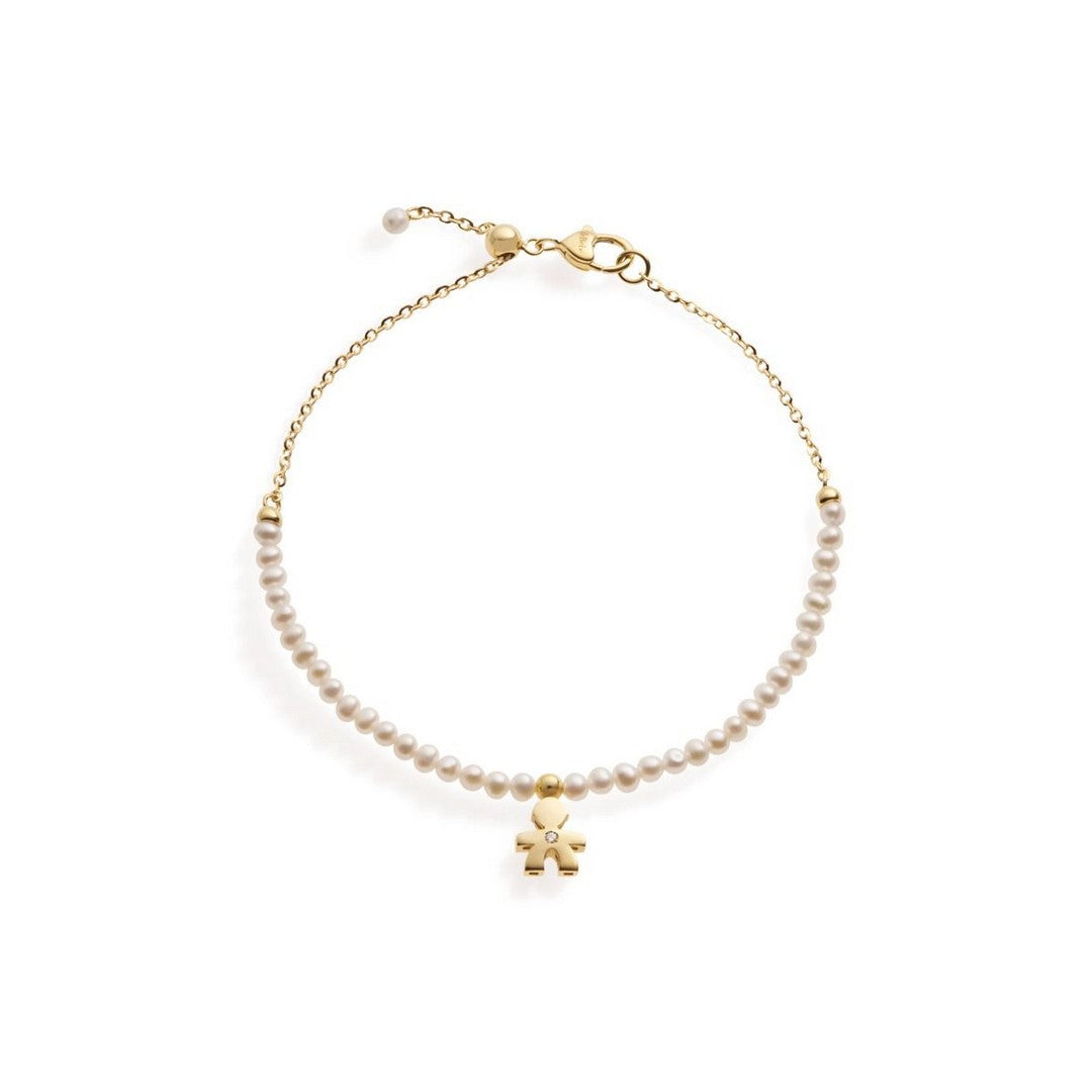 Bracciale Donna leBebè Le Perle Bimbo Oro Giallo 9 kt - LBB822 - Gioielleria De Patto