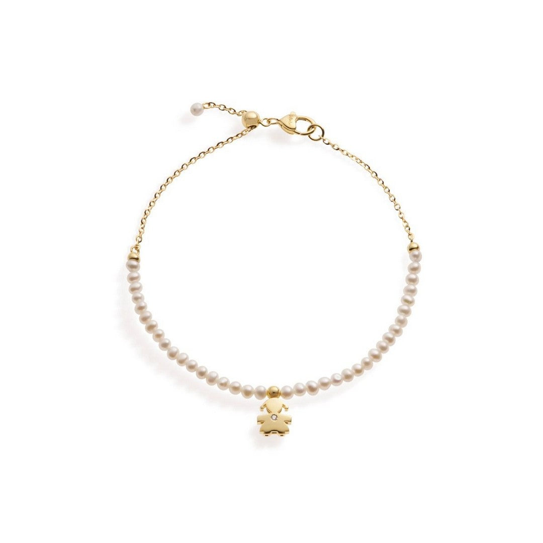 Bracciale Donna leBebè Le Perle Bimba Oro Giallo 9 kt - LBB823 - Gioielleria De Patto