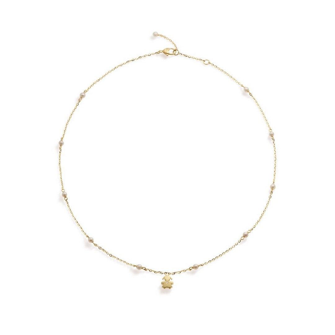 Collana Donna leBebè Le Perle Bimba Oro Giallo 9 kt - LBB831 - Gioielleria De Patto