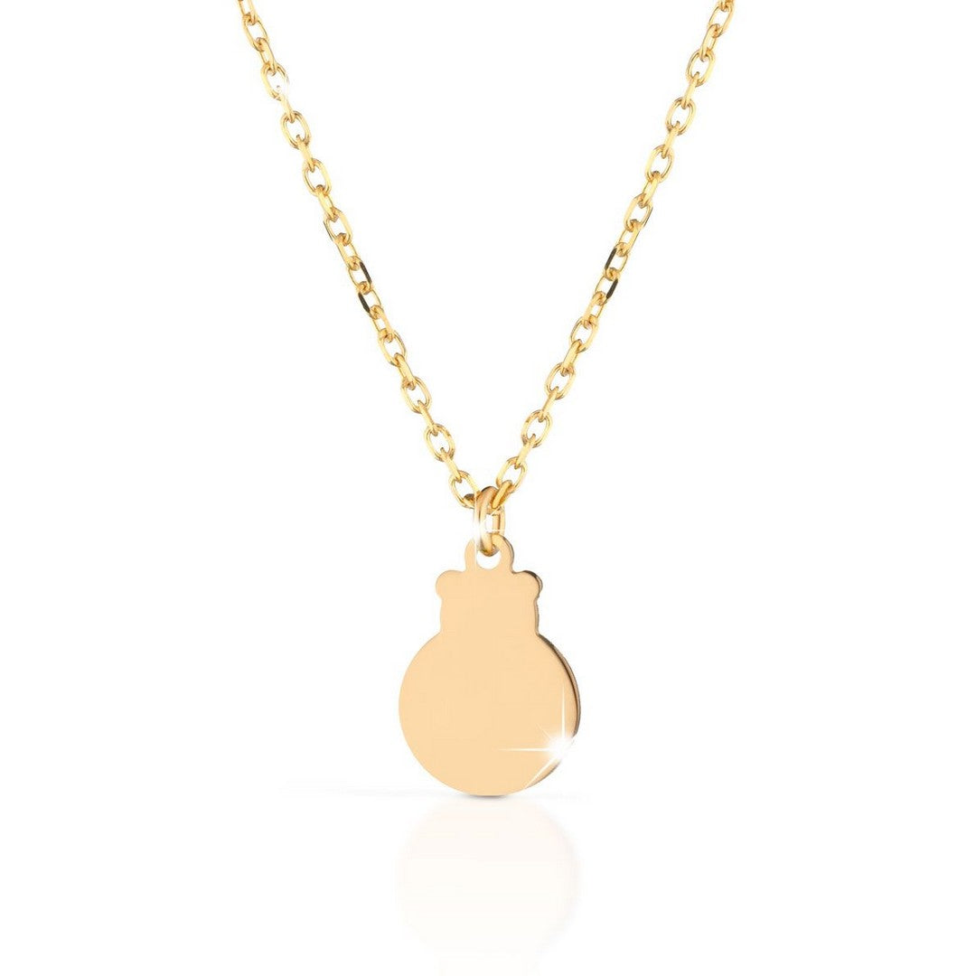 Fortuna Collana Oro Giallo Coccinella