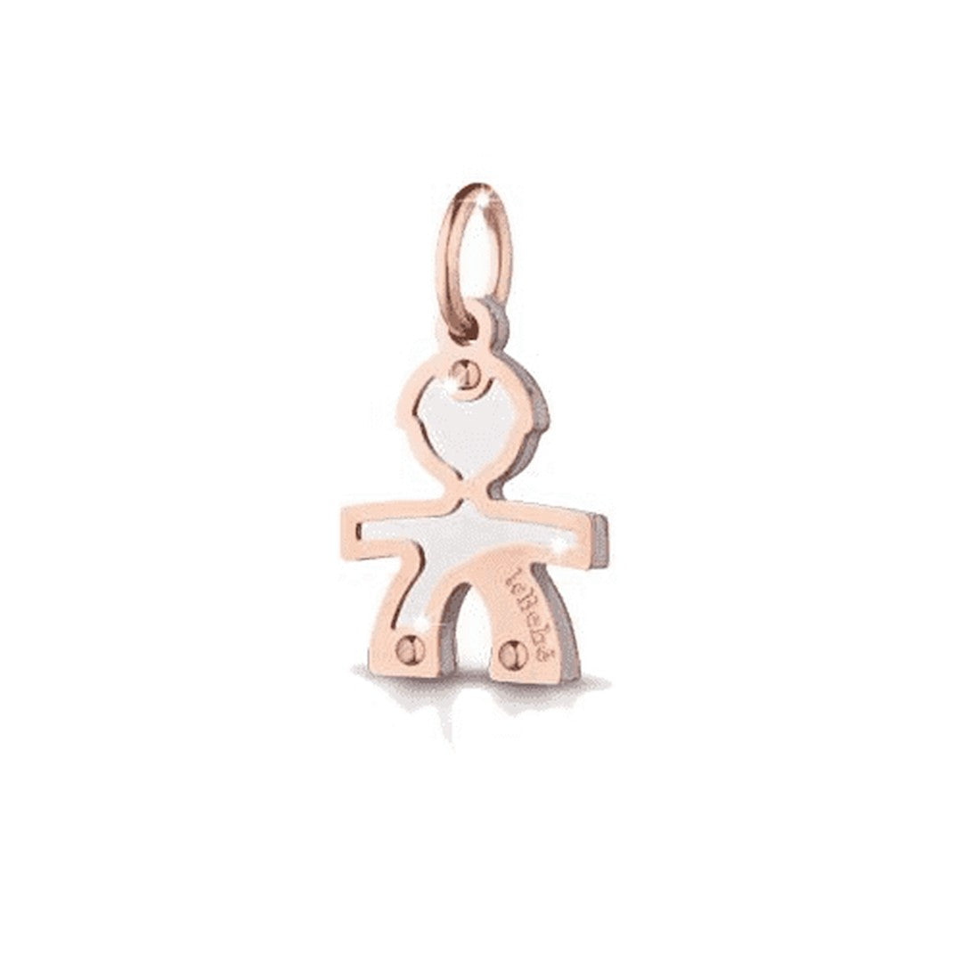 Charm Donna leBebè Baby Argento Sagoma Bimbo - LBB161 - Gioielleria De Patto