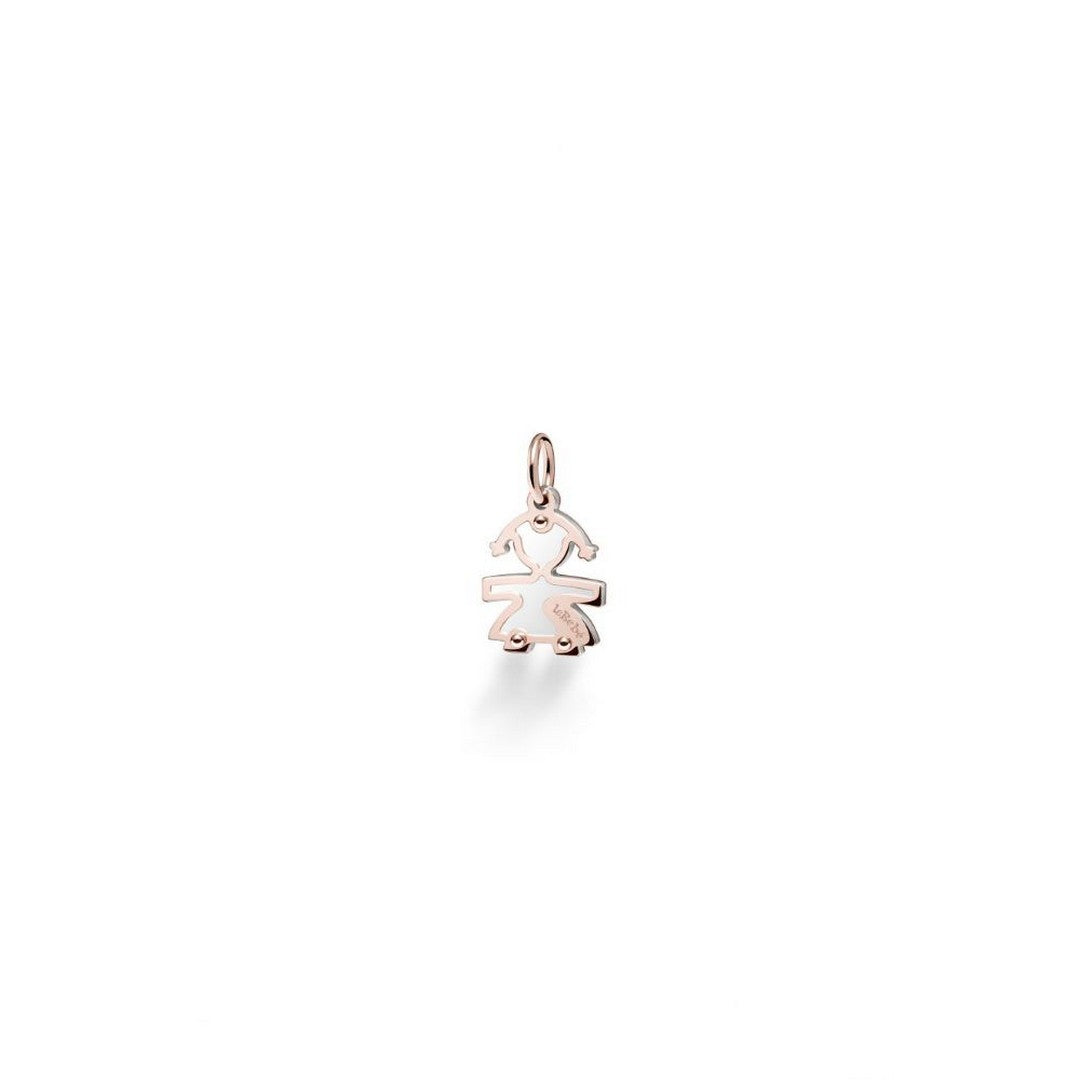 Charm Donna leBebè Baby Argento Sagoma Bimba - LBB162 - Gioielleria De Patto