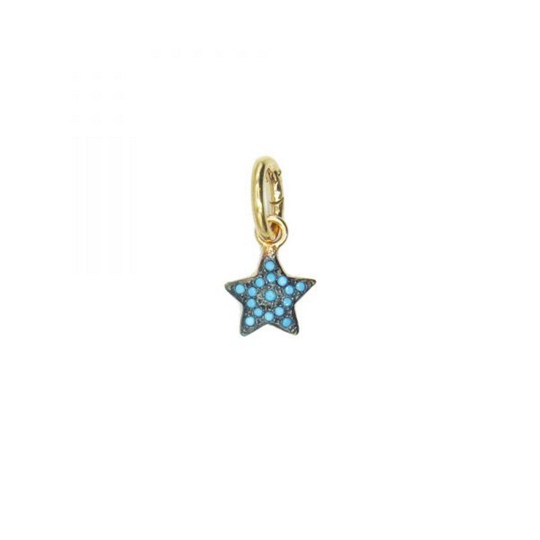 Alisei Pendente Donna Stella Piccola Turchese - P162 - Gioielleria De Patto
