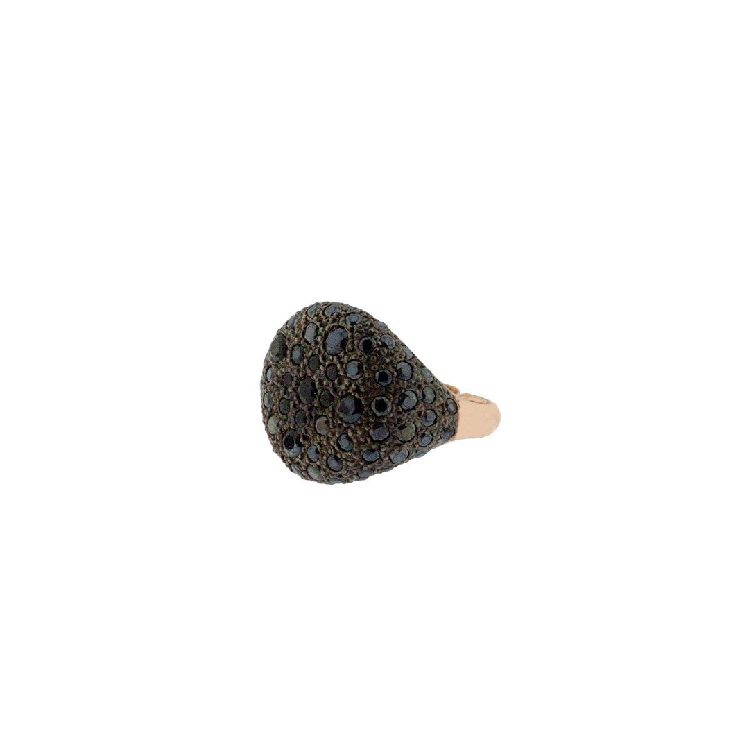 Alisei Anello Donna Scudo Nero - A96 - Gioielleria De Patto