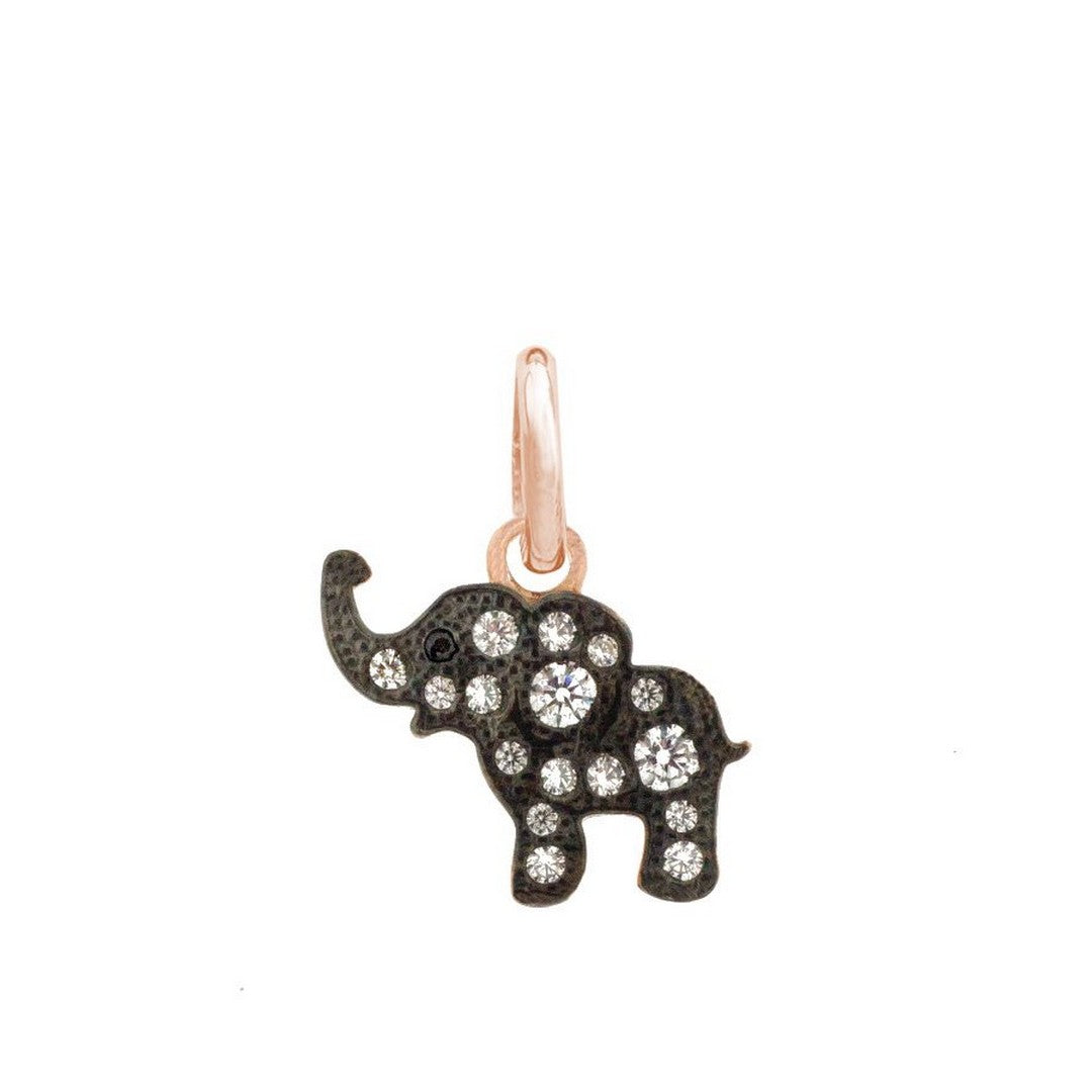 Alisei Pendente Donna Elefante Piccolo Bianco - P273 - Gioielleria De Patto