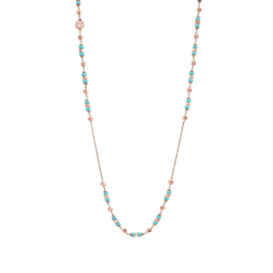 Alisei Collana Donna Turchese con dadini in Ematite - C196 - Gioielleria De Patto