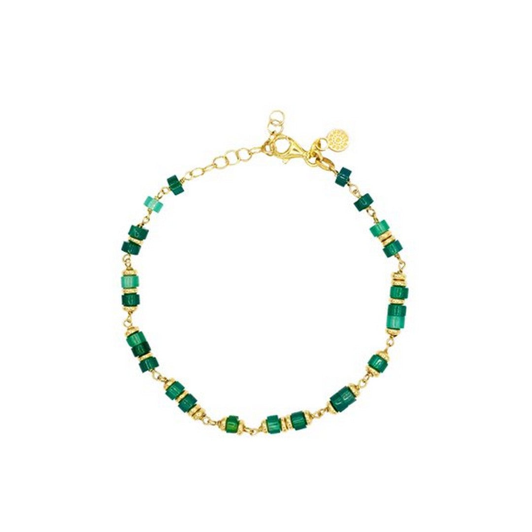 Alisei Bracciale Donna Rondelle Agata Verde - B306 - Gioielleria De Patto