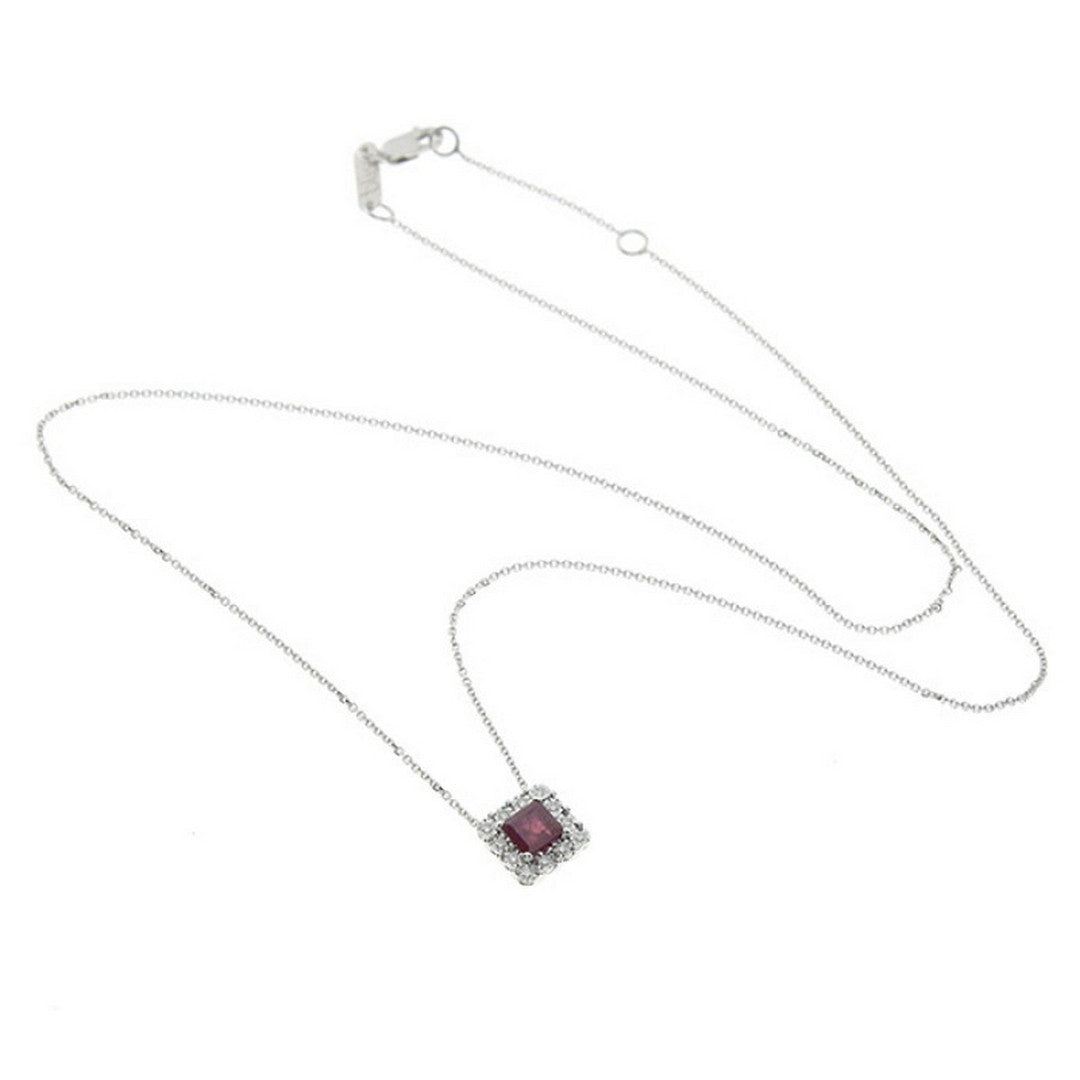 Bliss Collana Donna Brillanti e Rubino - 20089509 - Gioielleria De Patto