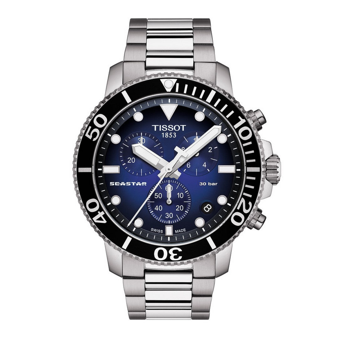 Tissot Orologio Uomo Seastar 1000 Chronograph, T1204171104101