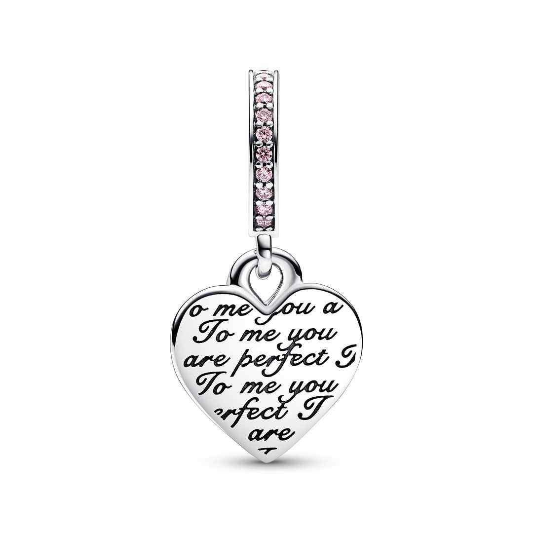 Pendente Donna Pandora Cuore Infinito Mamma Sei Perfetta - 782641C01 - Gioielleria De Patto