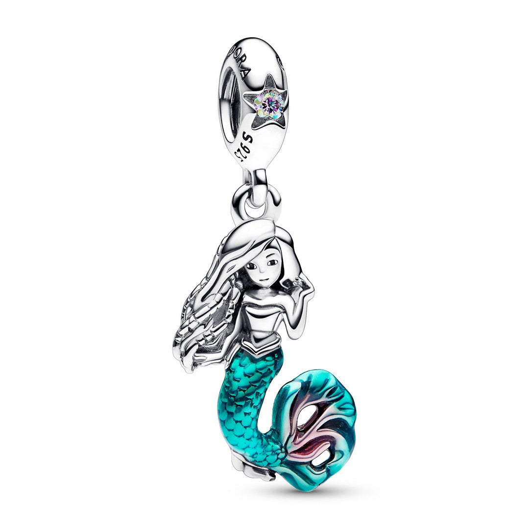 Charm Donna Pandora Disney, La Sirenetta, Pendente Ariel - 792695C01 - Gioielleria De Patto