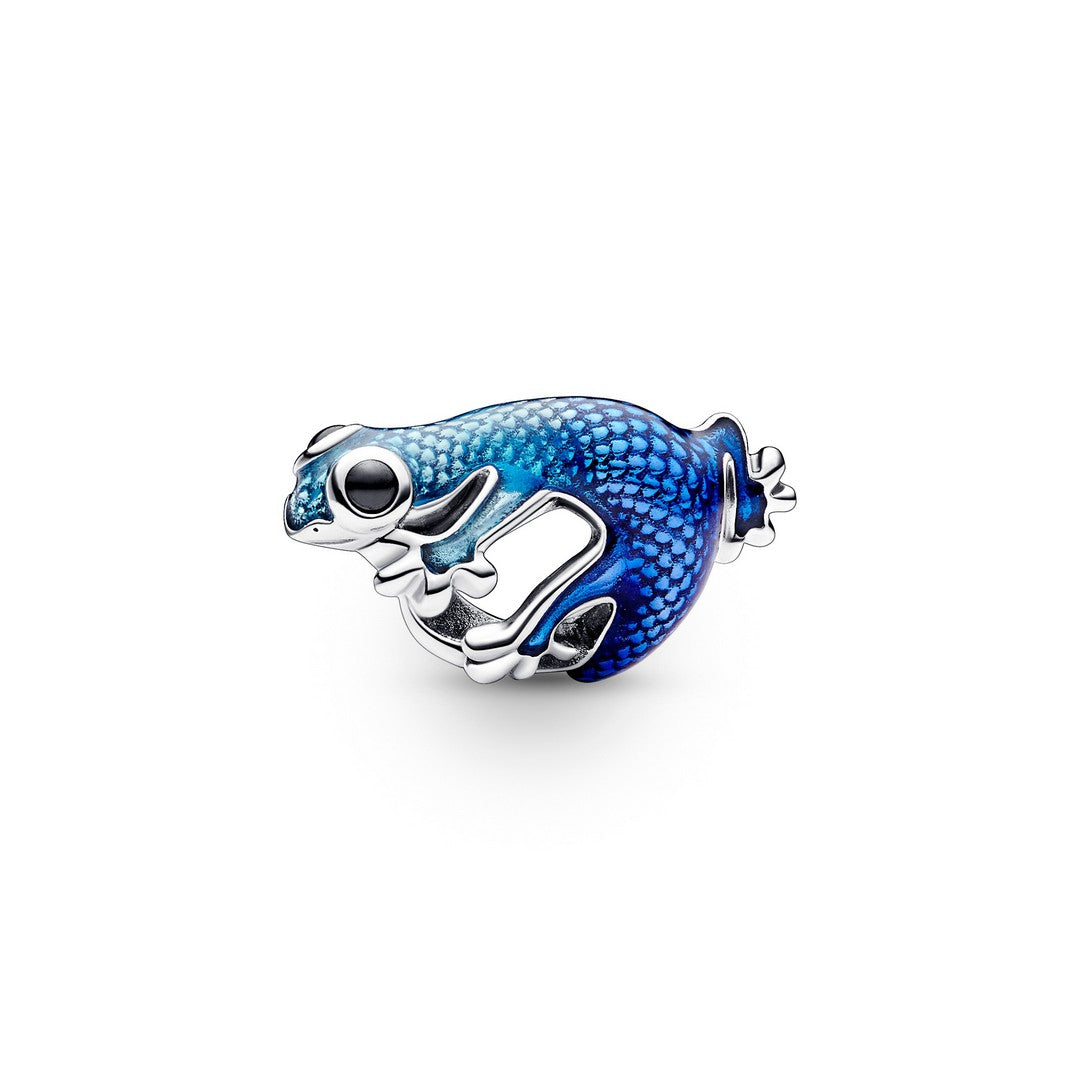 Charm Donna Pandora Geco Blu - 792701C01 - Gioielleria De Patto