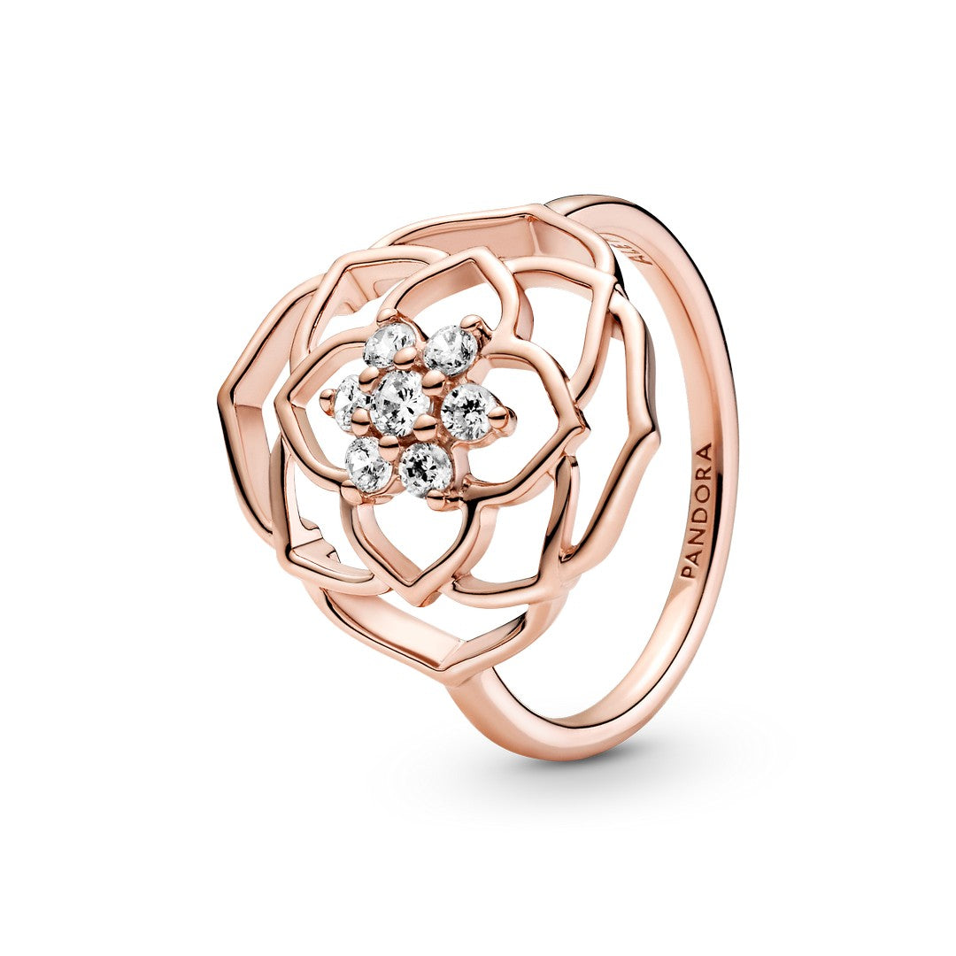 Anello Donna Pandora Petali Rosa - 189412C01 - Gioielleria De Patto