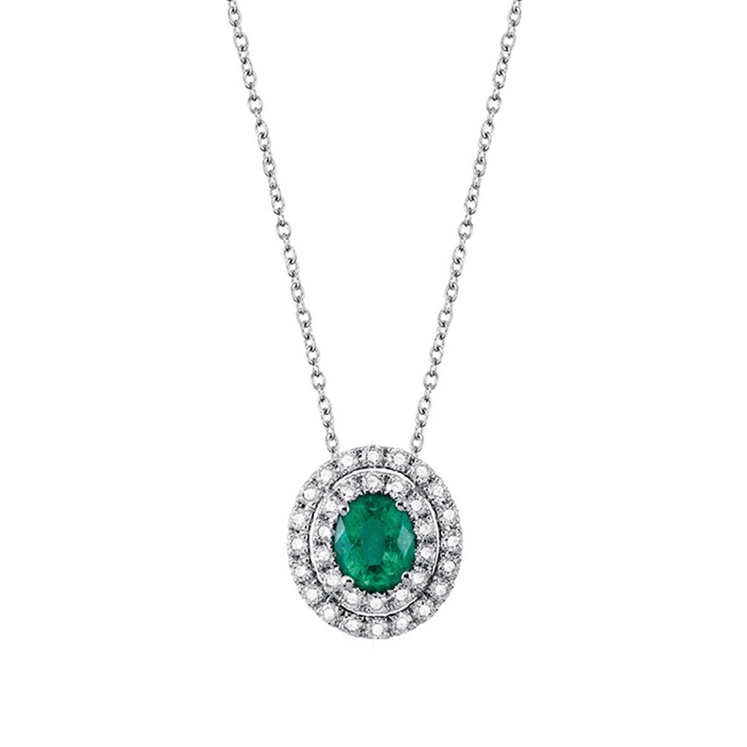Collana Donna Salvini Dora Oro Bianco - 20057686 - Gioielleria De Patto