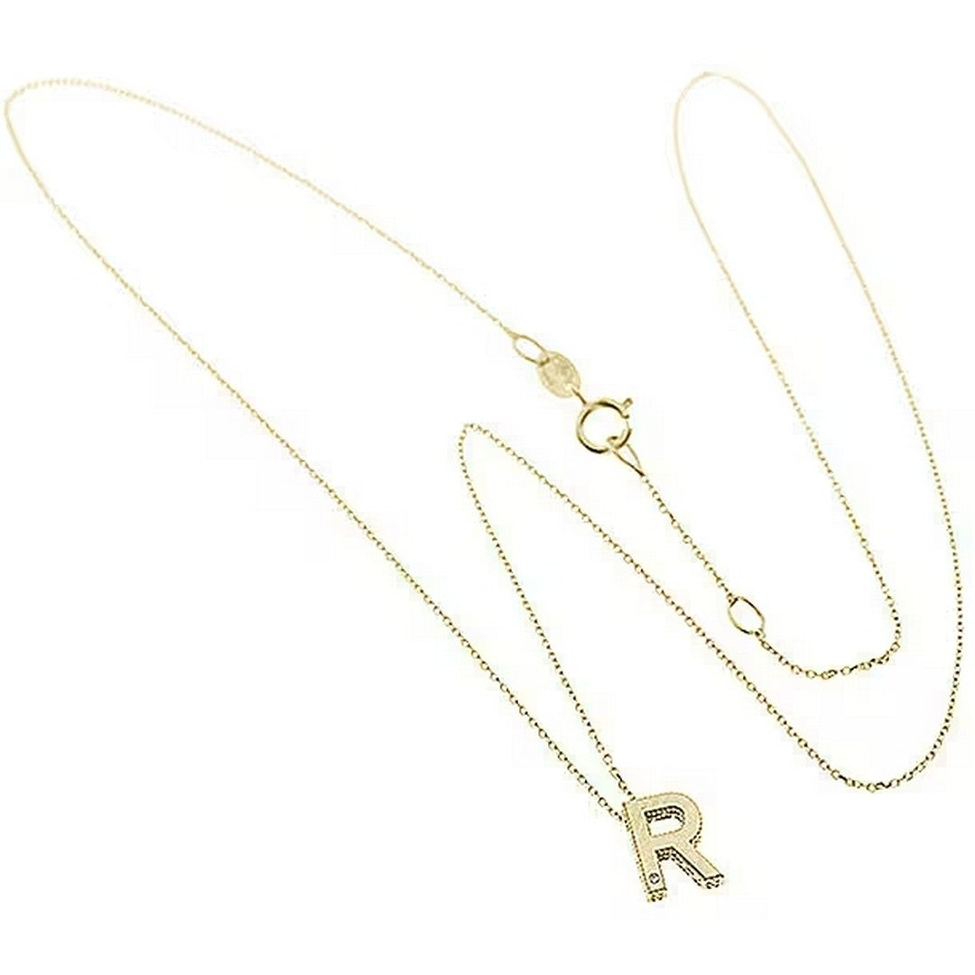 Bliss Collana Donna Lettera R- 20090405 - Gioielleria De Patto