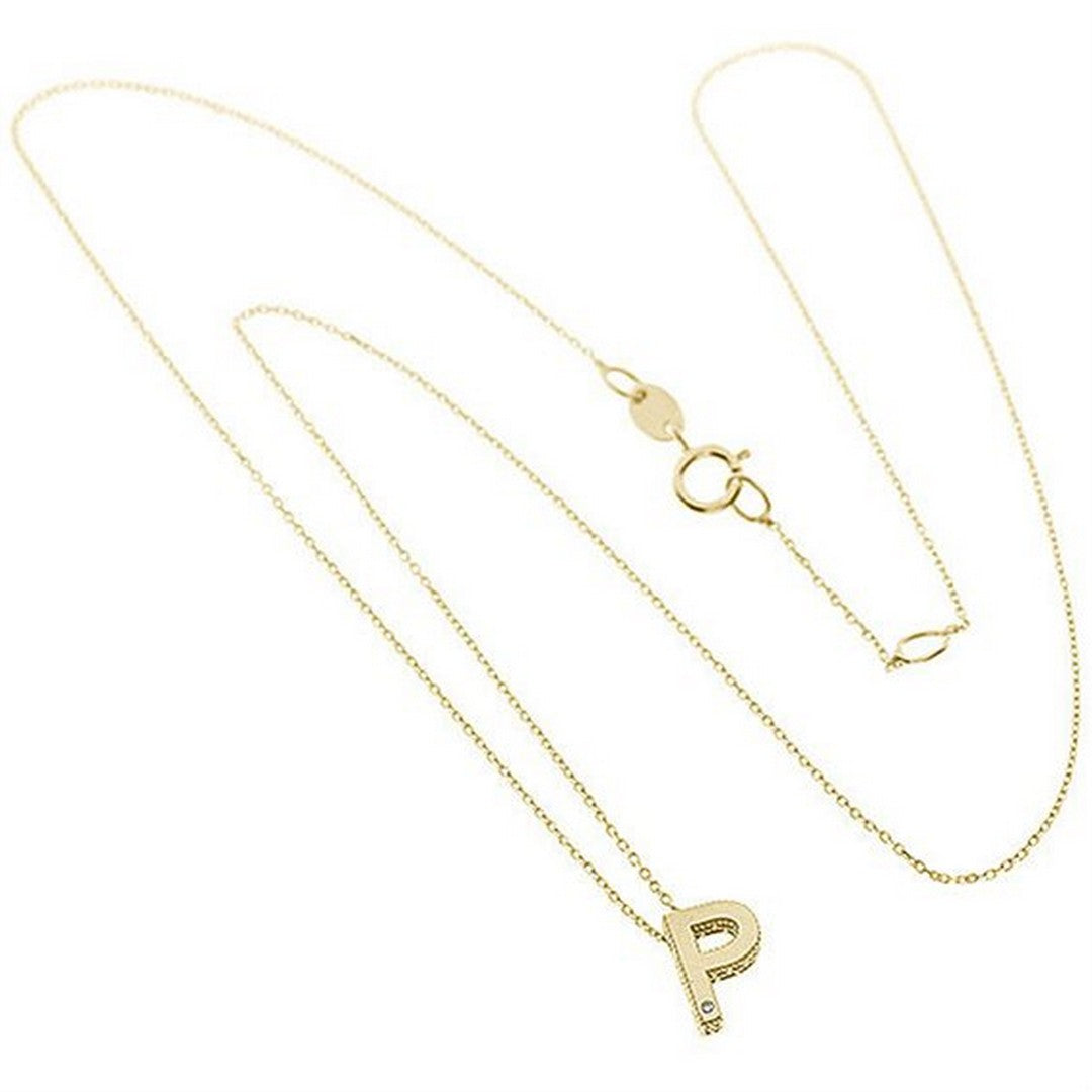 Bliss Collana Donna Lettera P - 20090402 - Gioielleria De Patto
