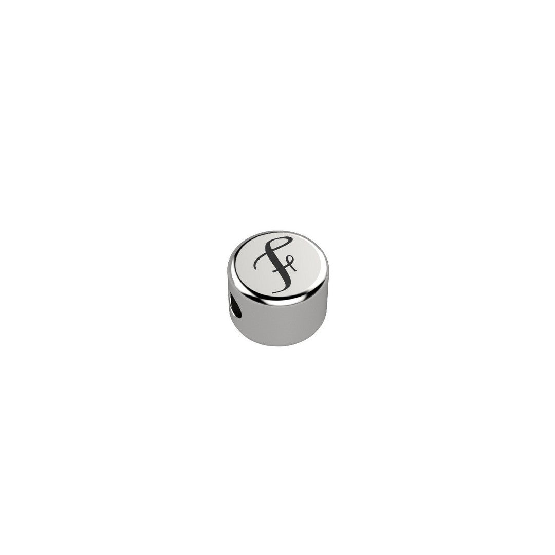 Charm Donna Nanan Cursore Lettera F Ag 925 - NAN0026F - Gioielleria De Patto